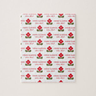 Puzzle Snarky Rude Cross Stitch Funny Irrévérent humour