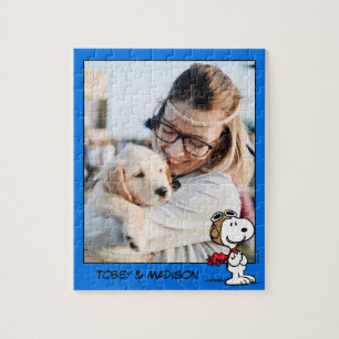Puzzle Snoopy L'As Volant Ajouter votre photo