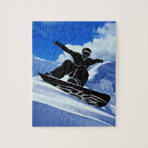 Puzzle snowboardeur