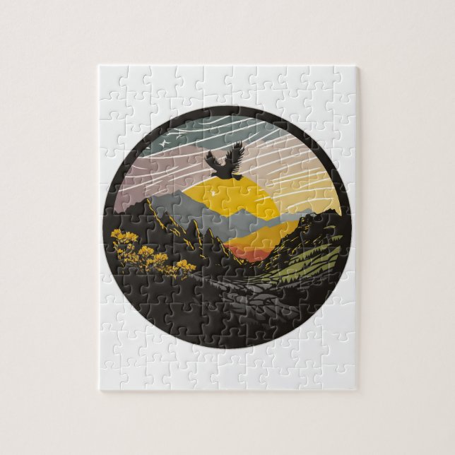 Puzzle Snowdonia (Vertical)