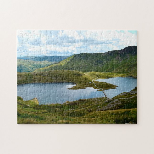 Puzzle Snowdonia Pays de Galles. (Horizontal)