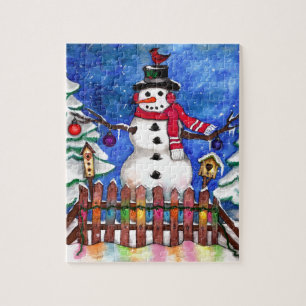 Puzzle Snowman