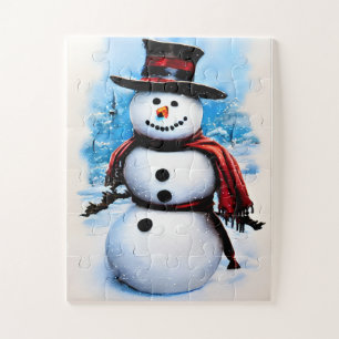 Puzzle Snowman