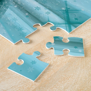 Puzzle Snowmobiling sur le Rev glacial de traînées