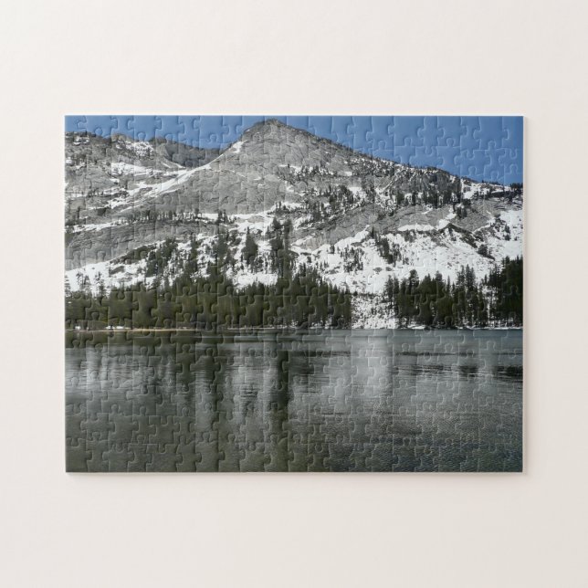 Puzzle Snowy Tenaya Lake Yosemite National Park Photo (Horizontal)