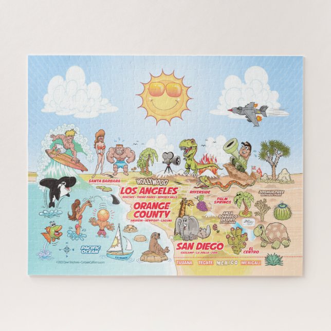 Puzzle SoCal (Horizontal)