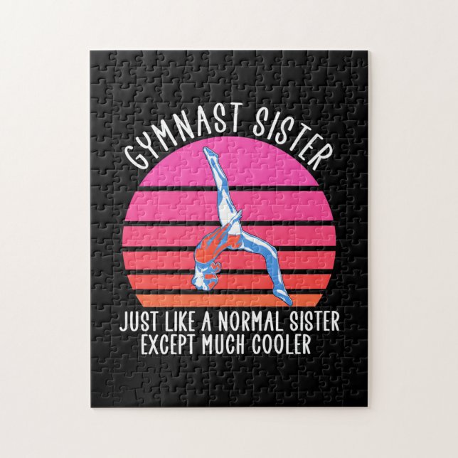 Puzzle Soeur Gymnaste (Vertical)