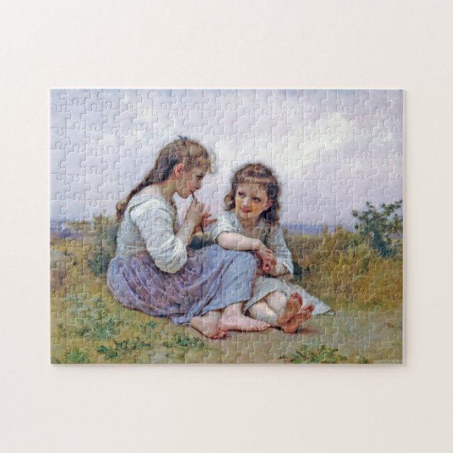 Puzzle Soeurs, Bouguereau (Horizontal)