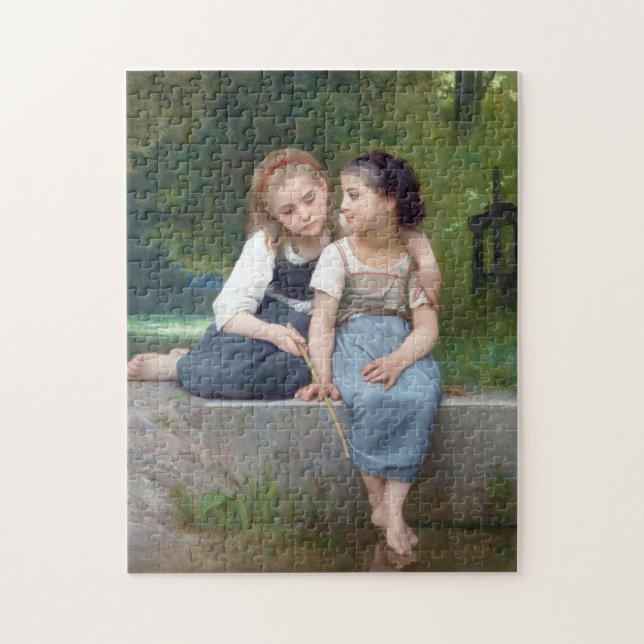 Puzzle Soeurs, Bouguereau (Vertical)