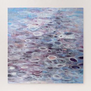 Puzzle Soignée Serenade - Cercles Abstraits violets Art