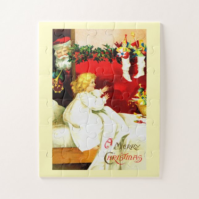 Puzzle Soirée de Noël (Vertical)