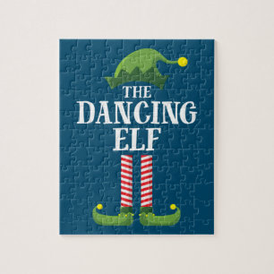 Puzzle Soirée de Noël de groupe de famille Elf Correspond