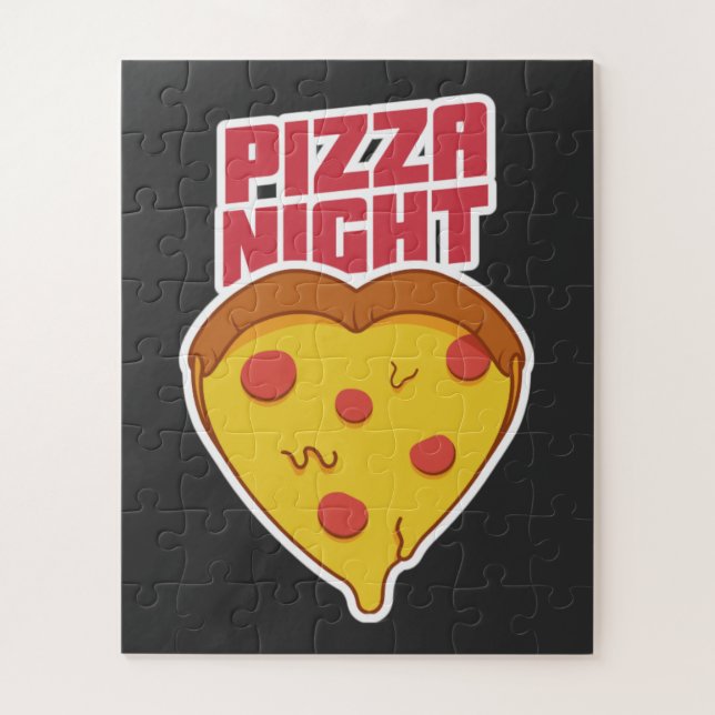 Puzzle Soirée Pizza   (Vertical)
