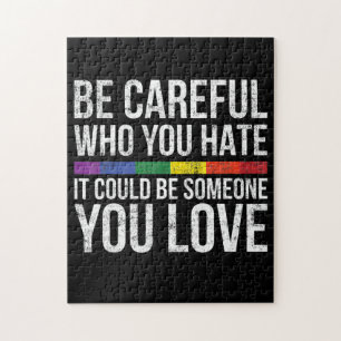 Puzzle Sois Prudent Qui Tu Détestes Ça Pourrait Être Q