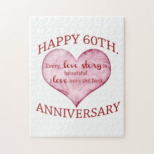 Puzzle soixantième. Anniversaire