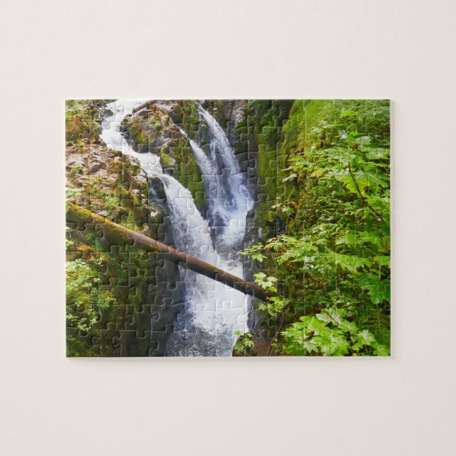 Puzzle Sol Duc Falls I au parc national Olympique (Horizontal)