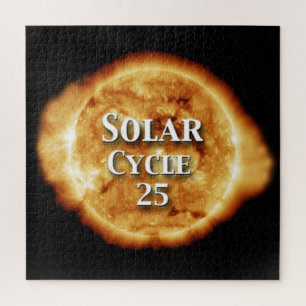 Puzzle Solaire Cycle 25 Soleil actif