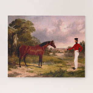 Puzzle Soldat avec un cheval d'officier