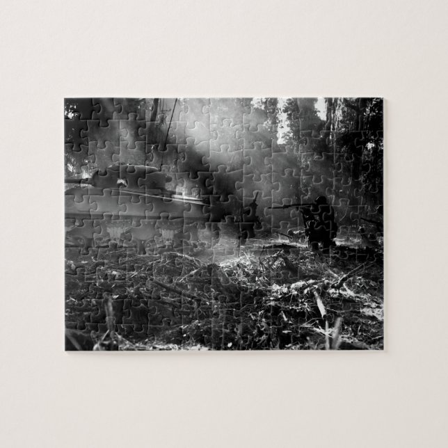 Puzzle Soldats chez Bougainville (îles Salomon) 1944 (Horizontal)