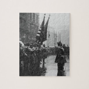 Puzzle Soldats de "Buffalo" renvoyant les couleurs - 1919