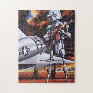 Puzzle Soldats de robots militaires de science-fiction vi