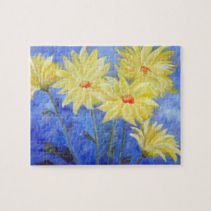 Puzzle Soleil de la nature - Marguerites jaunes