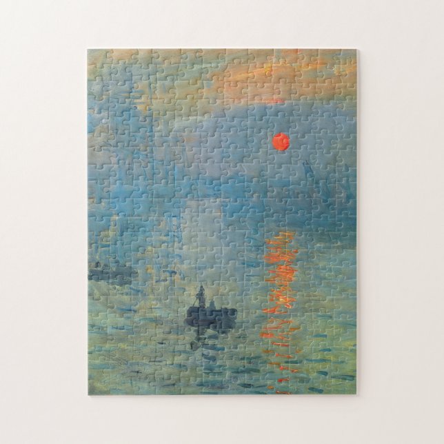 Puzzle Soleil de l'impression Claude Monet (Vertical)