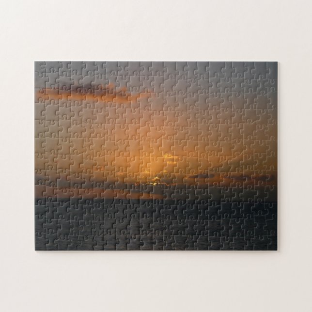 Puzzle Soleil derrière les nuages II (Horizontal)