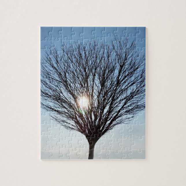 Puzzle soleil d'hiver (Vertical)