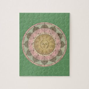 Puzzle Soleil et saisons Détail de la carte antique vers