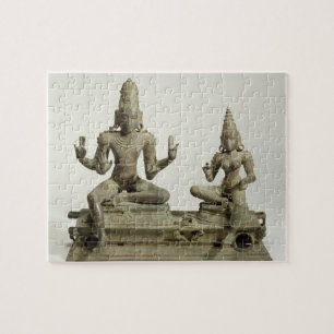 Puzzle Somaskanda, Chola, Tamil Nadu (bronze)