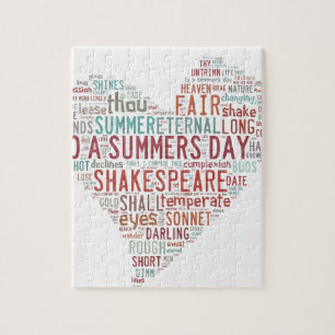Puzzle Sonnet 18 de Shakespeare