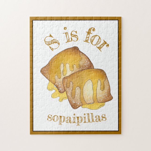 Puzzle Sopaipilla Sopapilla Cachanga Sopaipa Pâtisserie f (Vertical)