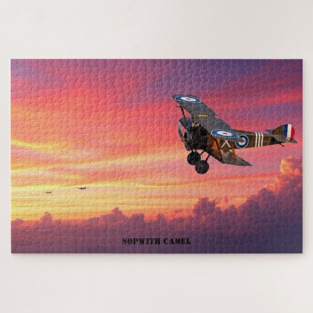 Puzzle Sopwith Camel : Ailes de l'histoire Edition 1 (Horizontal)