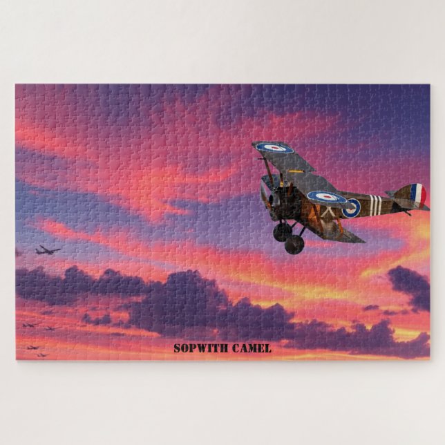 Puzzle Sopwith Camel : Édition Ailes de l'Histoire 2 (Horizontal)