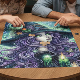 Puzzle Sorcière Céleste Mystique