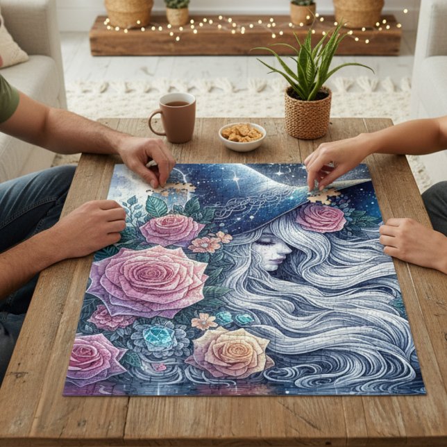 Puzzle Sorcière de la rose céleste Paysage de rêve (Créateur téléchargé)