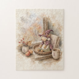Puzzle Sorcière de l'appui de fenêtre