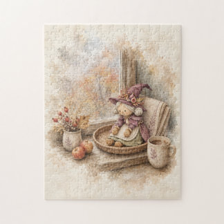 Puzzle Sorcière de l'appui de fenêtre