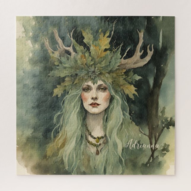 Puzzle Sorcière Woodland (Vertical)