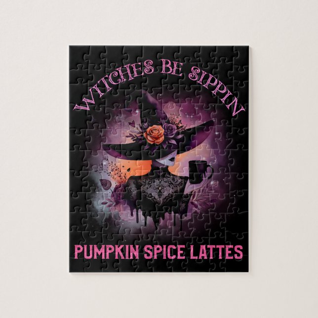 Puzzle Sorcières Be Sippin’ Citrouille Spice Lattes (Vertical)