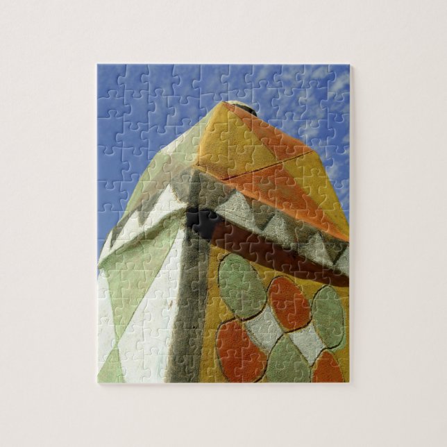 Puzzle Soudan, Nord (Nubie), Toit décoré (Vertical)