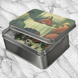 Puzzle Souper vintage à Emmaüs avec Jésus-Christ<br><div class="desc">Illustration vintage conception religieuse mettant en vedette Jésus-Christ après la résurrection,  mais incognito,  Jésus se révèle à deux de ses disciples (supposés être Luc et Cléopas) dans la ville d'Emmaüs.</div>