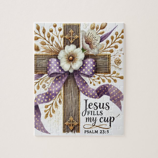Puzzle source d'inspiration Bible chrétienne Verse (Vertical)