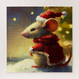 Puzzle Souris de Noël (4)