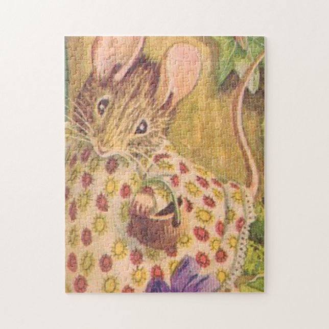 Puzzle Souris du chalet - Beatrix Potter (Vertical)