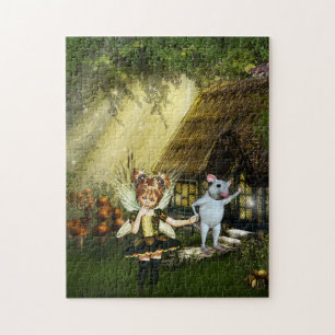 Puzzle Souris Fée Et Blanche