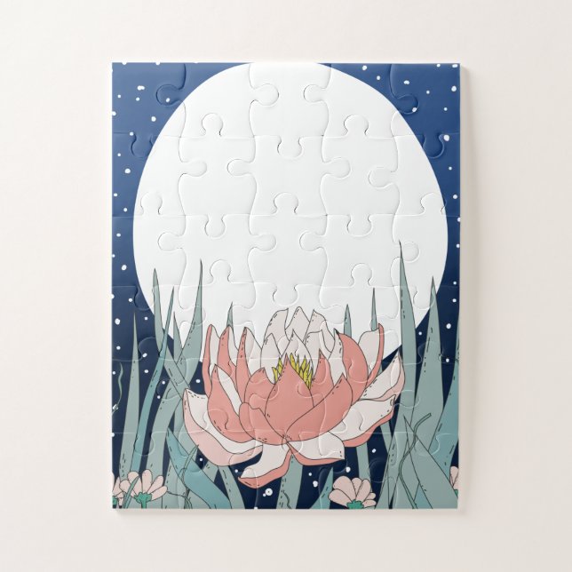 Puzzle Sous la Lune (Vertical)