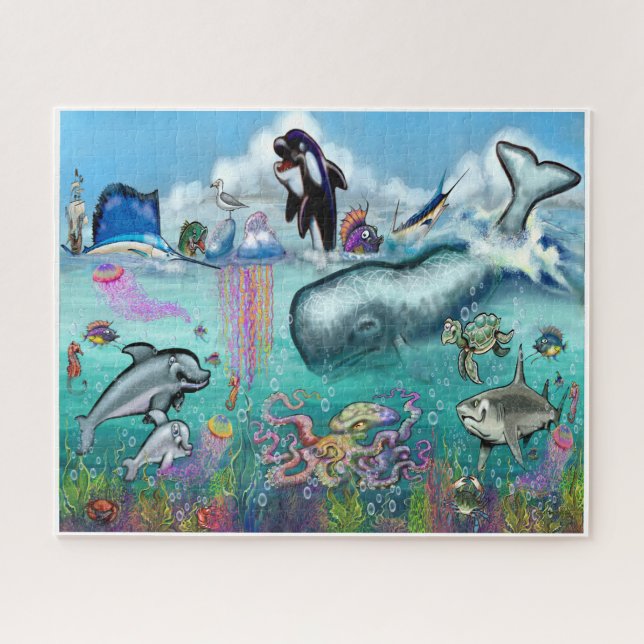 Puzzle Sous la mer (Horizontal)