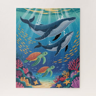 Puzzle sous la mer